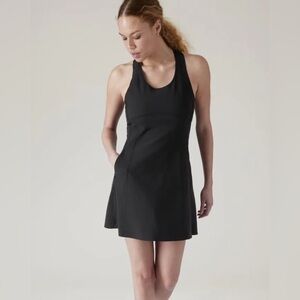 Athleta Levitate dress Black NWOT Medium